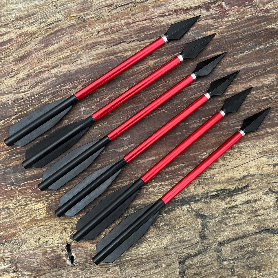 6.7''X 6/12/24 Archery Crossbow Bolts Aluminum Arrow Replaceable Shooting - Image 2 of 4