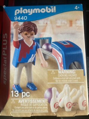 NEW Playmobil Super Plus Bowler Bowling Pins