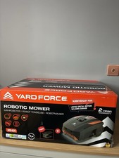 Yard Force MB 400 Robotic Lawn Mower with Garage - New Sealed