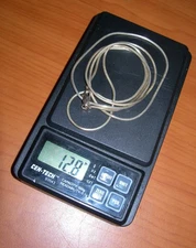 925 Sterling Silver Italian Unisex SNAKE Chain Necklace * 12.8 grams ITALY 30"