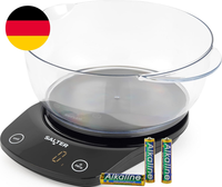 Salter KüChenwaage Digital 5Kg, Digitale KüChenwaage Mit 1,8L SchüSsel, Waage Kü