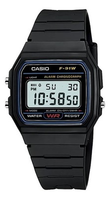 Casio Men's Classic Digital Black Quartz Watch - F-91W-3HDG NEW