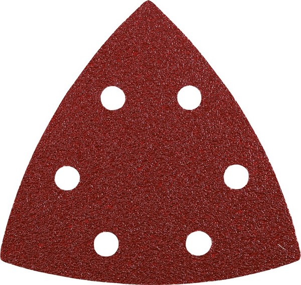 Haft-Schleifdreiecke, Holz & Metall, Edelkorund, 93 Mm, K 40-image