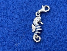 Thomas Sabo Silver & Enamel Seahorse Charm