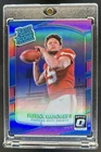 2017 Panini Donruss Optic Patrick Mahomes II Pink RC Rated Rookie #177 Chiefs