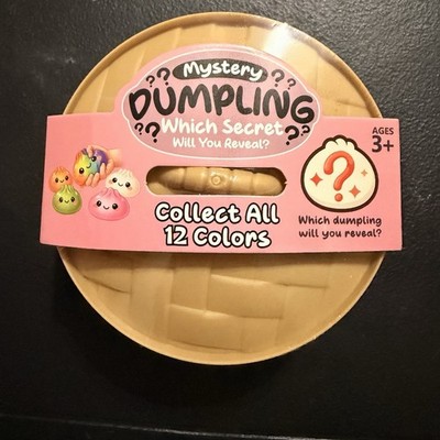 【未開封】THE ORIGINAL MYSTERY DUMPLING 3点セット Mystery Dumpling Squishy Toy Blind Box Collectible MSG Inc NV