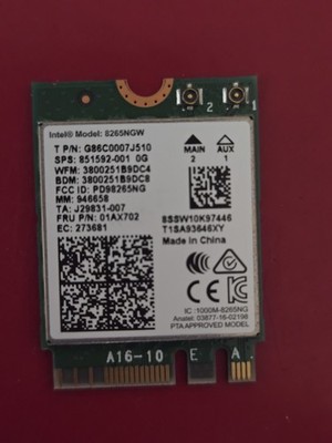 intel 8265NGW