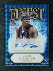 2024 Topps Finest Basketball Blue Geometric Refractor Zach Randolph #FA-ZR