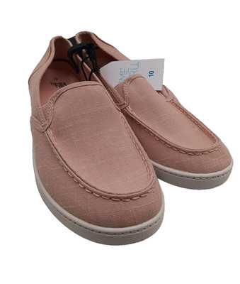 Time and Tru Women's Pink  Loafers Size 10 Surf Moc Memory Foam 