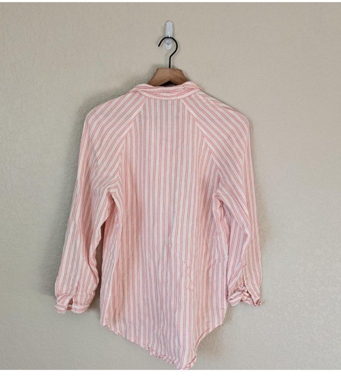 Universal thread long sleeve linen boyfriend fit … - image 7