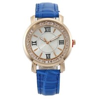 Damenuhr, Damen Analog Quarz Uhr Mit Leder Armband, Uhren Damen Einfache Busi...