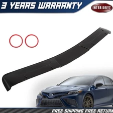 GLOSSY BLACK V STYLE REAR ROOF SPOILER WINDOW VISOR For 2018-2024 TOYOTA CAMRY
