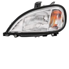 Headlights Left Bumper for 1996-2004 Clear Lens Chrome Housing Amber Reflector