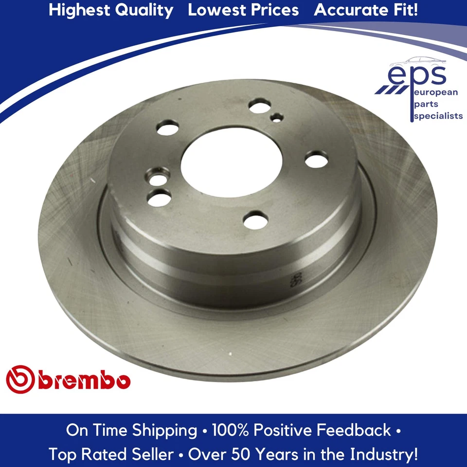 Rotores de disco de freio traseiro Mercedes L ou R Select 1990-95 SL Brembo 129 423 00 12 - Imagem 3 de 4