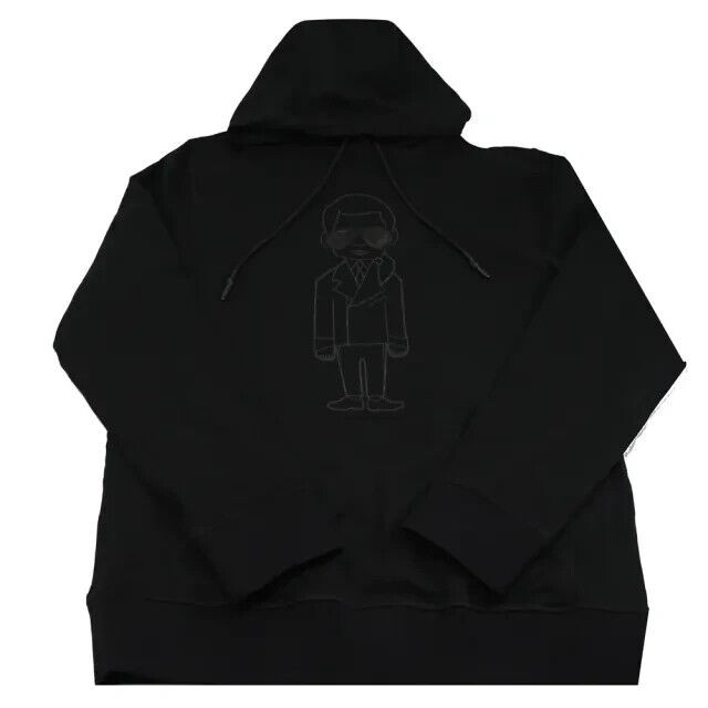 Толстовка с капюшоном Karl Lagerfeld Paris мужская Karl с солнцезащитными очками черный-Средний 14190₽