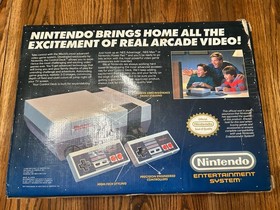 Nintendo NES Control Deck Console Complete In Box CIB Controllers Power READ