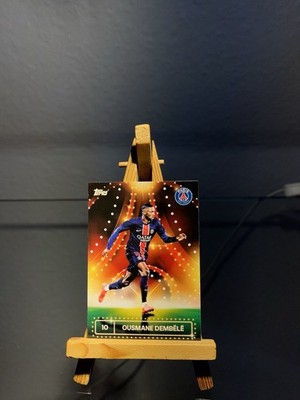 Ousmane Dembélé Topps PSG Fan Set 2023/24 Landmark Eiffel Tower Insert #30