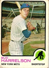 1973 Topps Baseball Card #223 Bud Harrelson