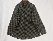 VTG Kenneth Gordon Shirt Mens Large Geometric Medallion 90s Made in USA