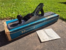 Vintage Record No 8 Jointer Plane 24" Length hand planer. Wooden Handles. Boxed