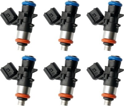 6 PCS New GENUINE MOPAR FUEL Injectors WRANGLER Challenger 3.6L 5184085AC