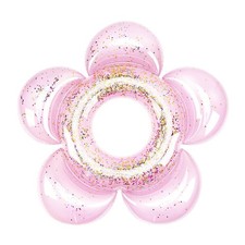 Pool Floats for Adults, Large Floats Inflatable Floatie Loungers with Glitter...