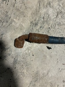 Parker – 436-8 – 1/2" ID 3500 PSI No-Skive High Temp Hydraulic Hose 3 Ft Long