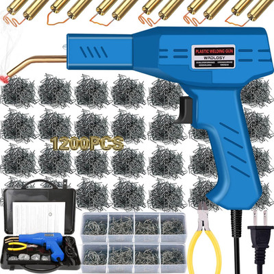 Plastic Welder, 1200PCS Staples, Plastic Welding Kit, Must Have for Diyers, Inst