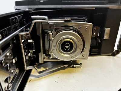 Polaroid Pathfinder 110A Land Camera Rodenstock Ysarex 127mm f4.7 Lens Prontor-S