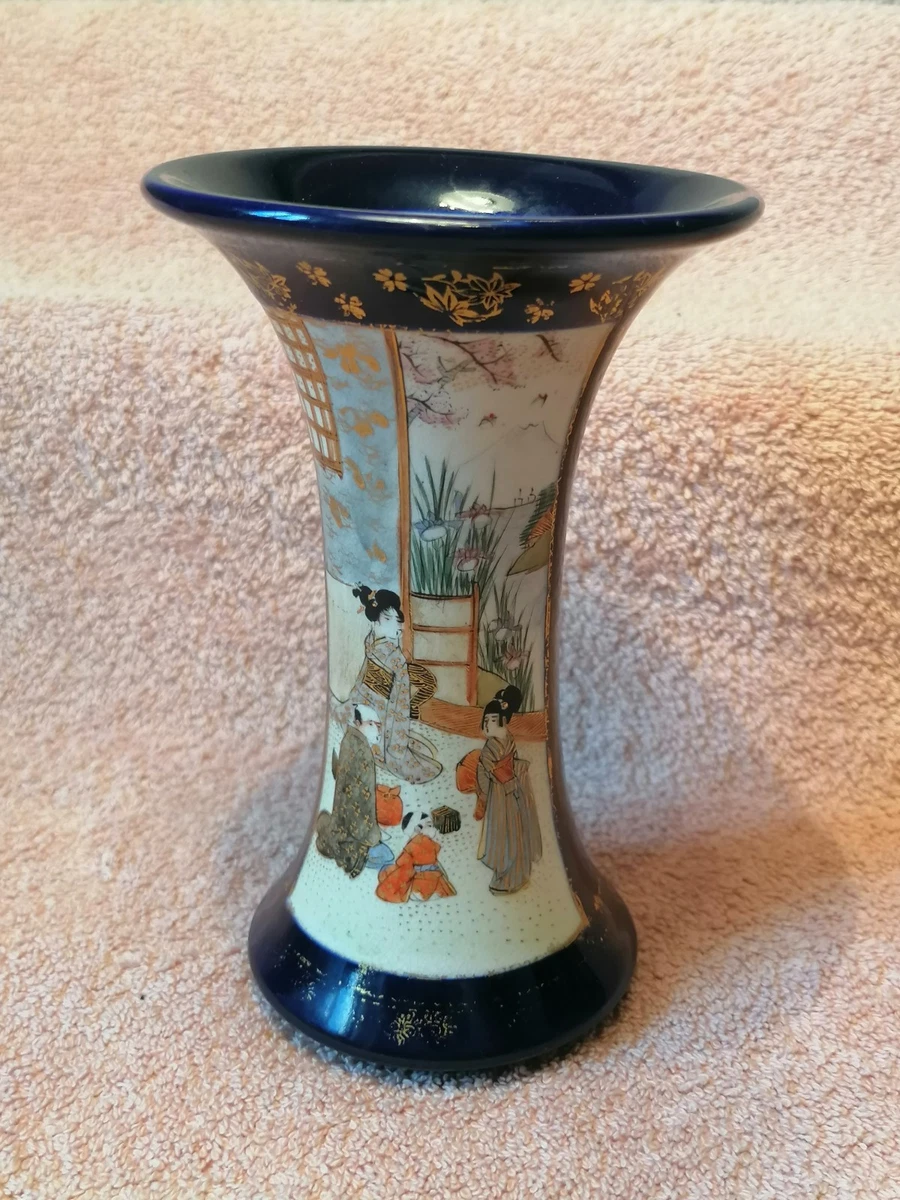 萨摩锦光山在日本古董花瓶| eBay