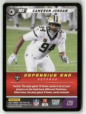 2021 PANINI NFL FIVE #E251 CAMERON JORDAN NEW ORLEANS SAINTS