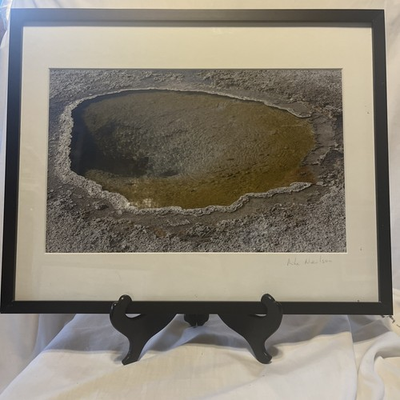 #ad Yellowstone Photograph sign Original photograph by Mike Neilson $25.00