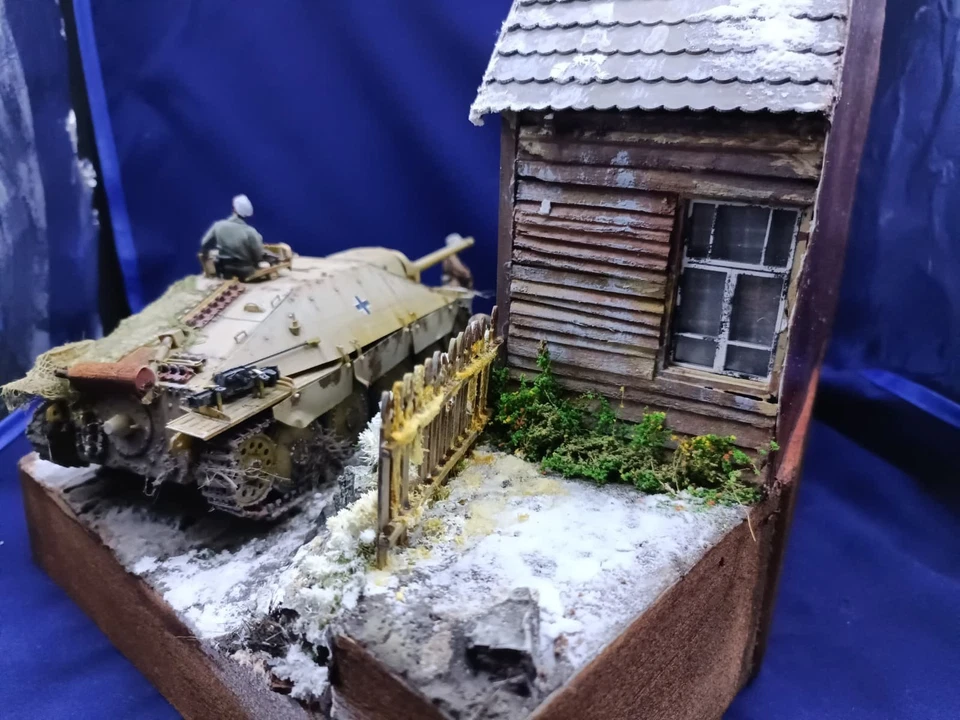 1:35 Diorama Germania ww2 montato e dipinto a mano - Immagine 2 di 4