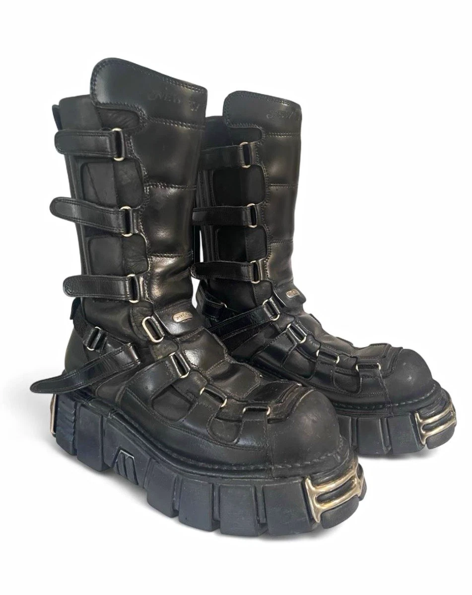 New Rock Leather Boots for Men for Sale | Shop New & Used Men's