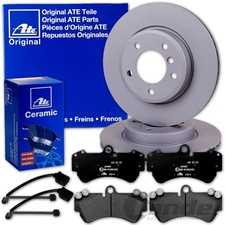 ATE BREMSSCHEIBEN 358mm + CERAMIC BELÄGE HINTEN passend für AUDI Q7 4L 2005-2015