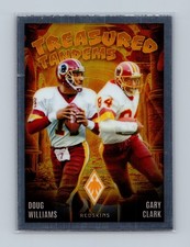 2024 Panini Phoenix #TT-WAS Doug Williams / Gary Clark Treasured Tandems Stars