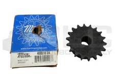 NEW MARTIN 40BS18 3/4 SPROCKET 18 TEETH 3/4" BORE READ 