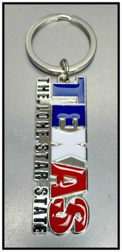 LOTE AL POR MAYOR TEXAS Lone Star State llavero recuerdo regalo 12 llaveros - Imagen 2 de 6