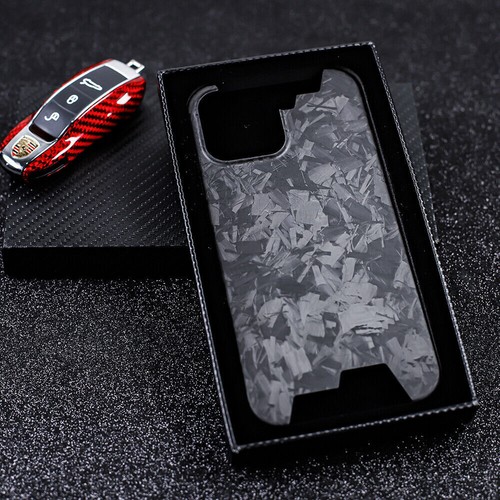 Luxury Real Forged Carbon Fiber Case Shockproof Cover For iPhone 15 Pro Max/Pro - Photo 49 sur 51