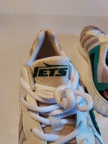 NEW NFL New York Jets White Green Shoes Sneakers Men's Size 8 - Picture 11 of 11