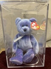 1999 TY Beanie Baby CLUBBY II Platinum Bear