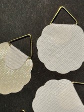 50 St&uuml;ck Bildaufh&auml;nger, Textil verst&auml;rkt, 30 mm, gummiert