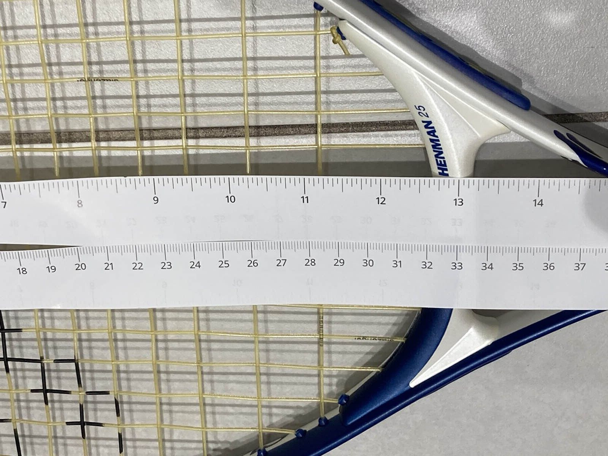 Raqueta De Tenis Slazenger Pro Braided Tim Henman Signature Negro 4 3/8