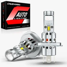 H4 9003 LED Headlight Kit 2X High & Low COB Bulbs 160W 20000LM 6000K White
