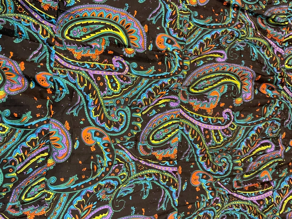 Maxi Falda Bobbie Brooks Línea A Talla Grande 2X Multicolor Colorida 40" Largo Foto 2 de 2