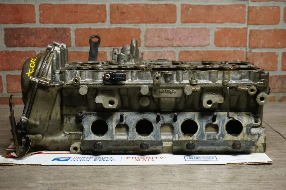 2007 AUDI Q7 4L QUATTRO 4.2L V8 ГАЗОВЫЙ ПЕРЕДНИЙ ПРАВЫЙ ДВИГАТЕЛЬ ГОЛОВКА БЛОКА ЦИЛИНДРОВ OEM - Изображение 3 из 4