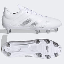 adidas Kakari SG Mens Rugby Boots SIZE 7 Soft Ground GX5380 White