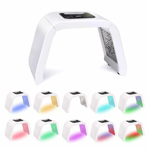 7 Farben LED Lichttherapie Hautverjüngung PDT Anti-Aging Gesicht Schönheit Maschine - Bild 8 von 19