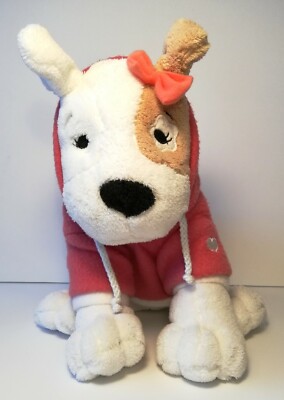 Bull Terrier Dog w/ Eye Patch and Hoodie 10