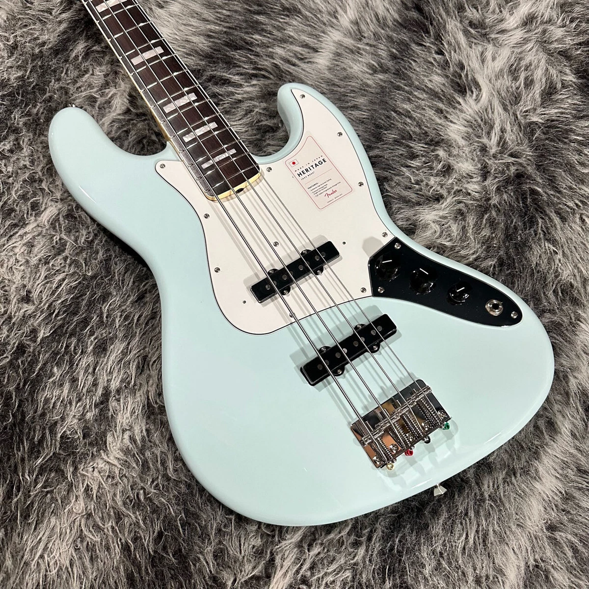 Fender 2023 Collection Japan Heritage Late 60 Jazz Bass RW Sonic Blue
